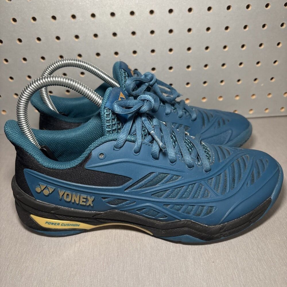 Yonex Power Cushion Cascade Drive Badminton Shoes Womens US 8 Blue Black Tennis